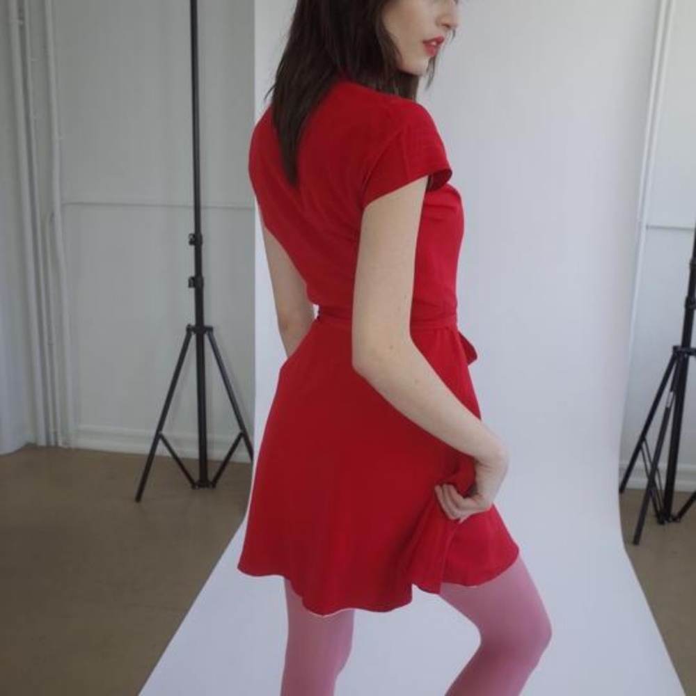 *Open 2 Trades* 100% Silk Chinoise Babydoll Dress - Picture 3 of 7